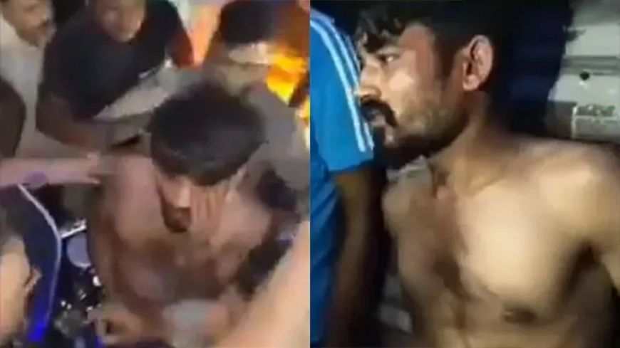 "पुलिस के सामने मुस्लिम युवक पर हमले का वीडियो वायरल: सच्चाई जानने पर हैरान रह जाएंगे आप"