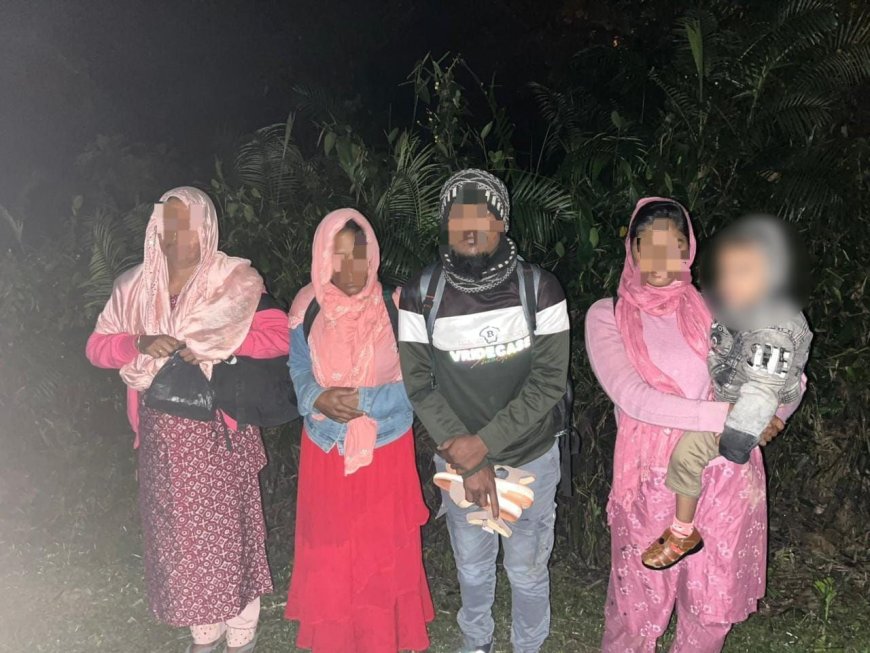 बॉर्डर पार करते पकड़े गए बंगलादेशी घुसपैठिये, चुनाव से पहले दिल्ली आने का था प्लान!