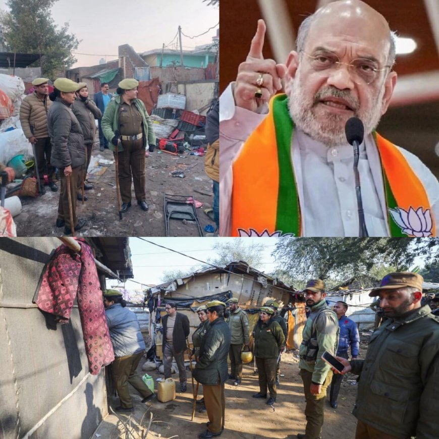 गृहमंत्री अमित शाह के सख्त आदेश पर जम्मू में रोहिंग्यायों के खिलाफ पुलिस ने चलाया सबसे बड़ा अभियान