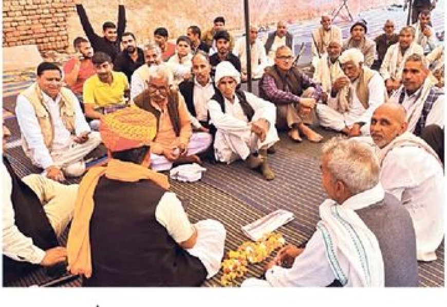 प्रवेश वर्मा को "देशद्रोही" कहने पर दिल्ली देहात के गांवों में आक्रोश.. बैठक चौपालों में जनता व्यक्त कर रही है नाराजगी