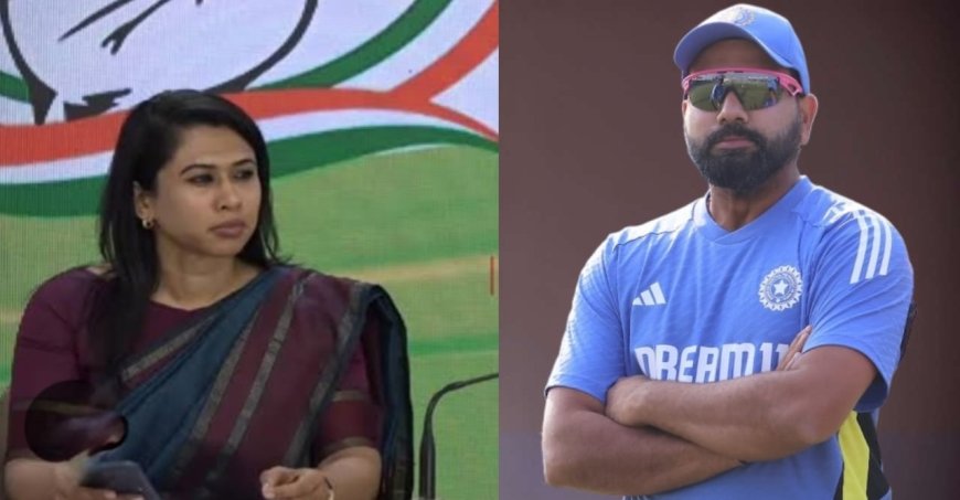 रोहित शर्मा पर कांग्रेस नेता शमा मोहम्मद का विवादित बयान: कहा -मोटा और बेकार कप्तान,BCCI ने दी तीखी प्रतिक्रिया