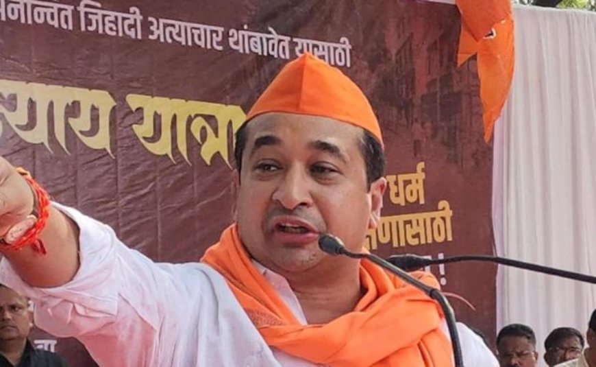 महाराष्ट्र में मंत्री नितेश राणे का बड़ा बयान,कहा - मल्हार प्रमाणित दुकानों से खरीदें झटके का मांस
