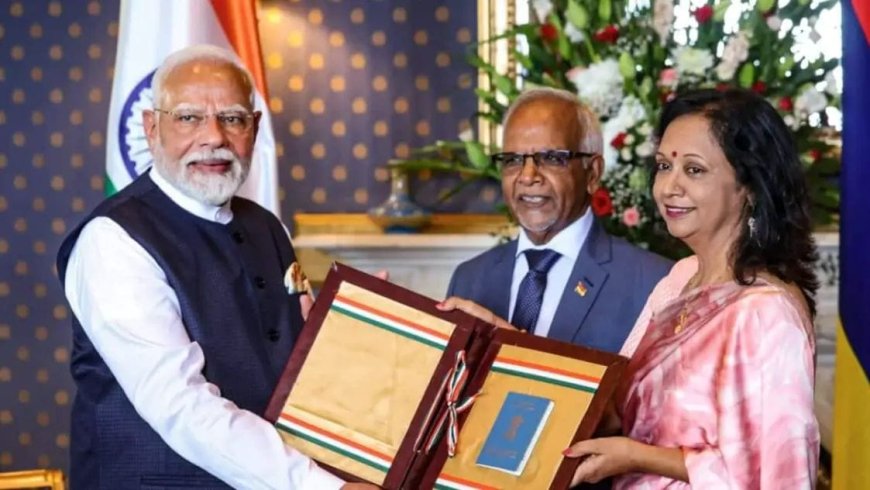 मॉरीशस के प्रधानमंत्री हुए पीएम मोदी जी के फैन, कहा – मेरा भाई मोदी जी