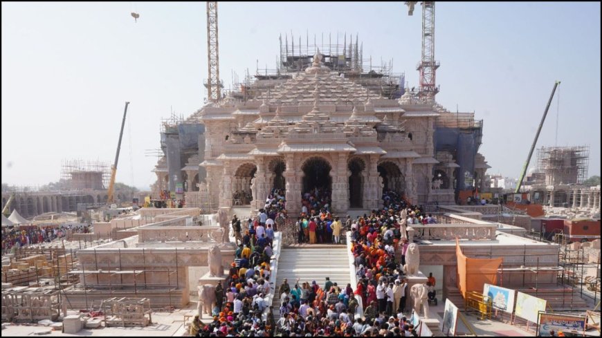 राम मंदिर ने सरकार से लिया केवल ₹1, लेकिन टैक्स में दिए ₹396 करोड़.. जानिए कब तक चलेगा निर्माण कार्य